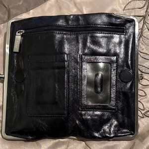 Hobo Black Leather Wallet